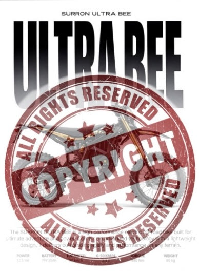 SurRon Ultra Bee Poster